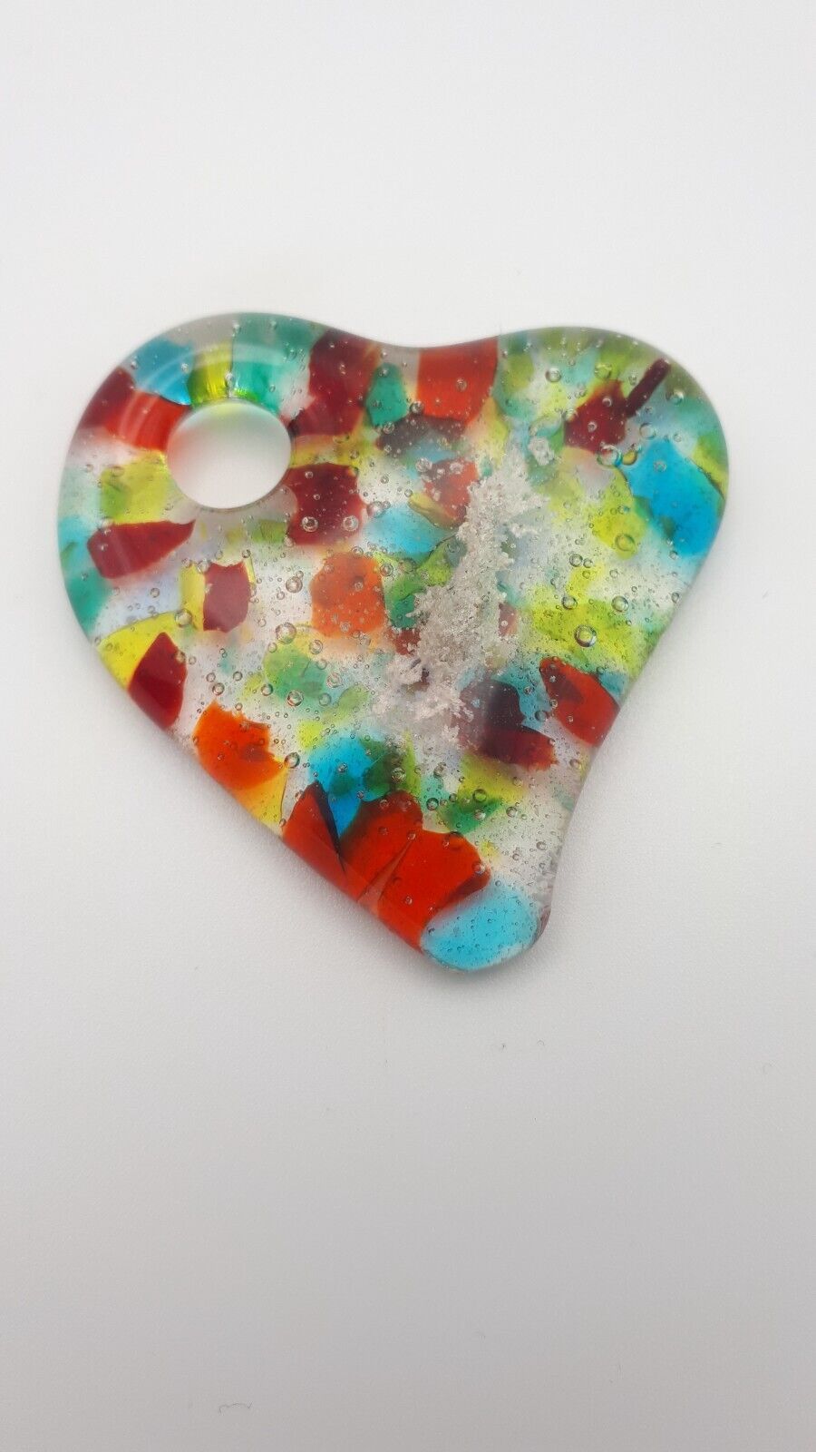 Rainbow Heart Pendant